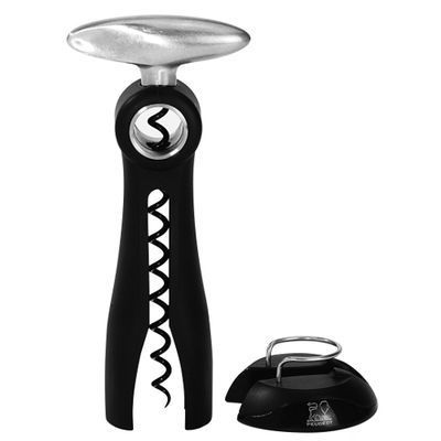 PEUGEOT SALMA BLACK CORKSCREW WITH FOIL CUTTER