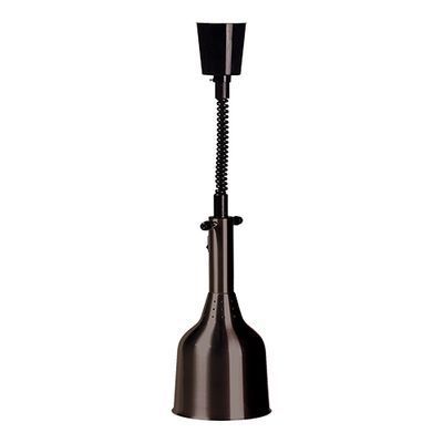 BLACK LAMPSHADE 18CM F/INFRA RGEA HEATING LAMP/EXTENSIBLE SPRING 137CM