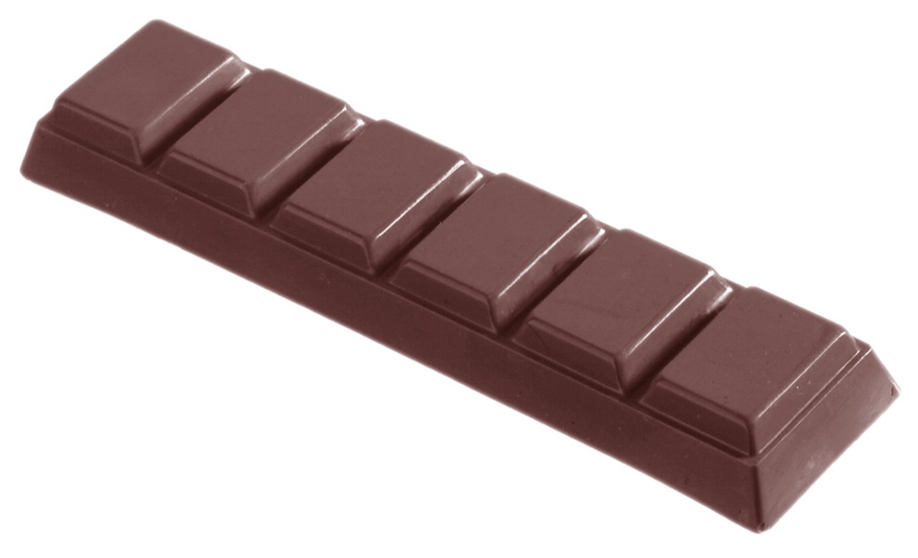 CW1132 1X7 CHOCOLATE STICK MOLD -- 50GR