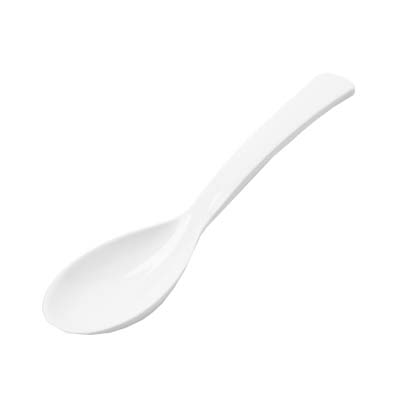 CUILLERE A SALADE BLANCHE EN PLASTIQUE 24 CM