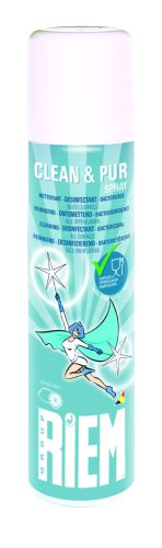 RIEM CLEAN ET PUR HYGIENE TOTAL SPRAY 300ML NETTOYANT DESINFECTANT BACTERIE