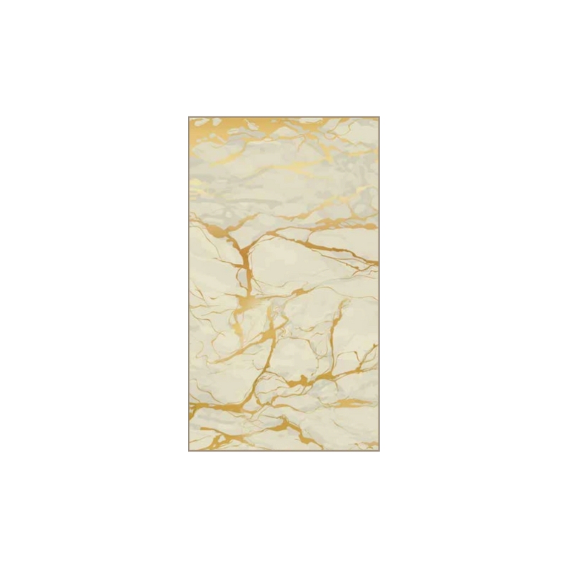 1081091 TRANSFER MARMER GOUD 30X40 CM 12ST ***S/CDE***