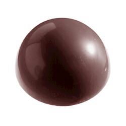 HALVE BOL CHOCOLADEVORM 80MM CW2254 2X3 -- 162GR