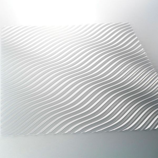 PCB Sheets structuur Golfplaten 56,5x36,5 cm 10pces ***s/cd***