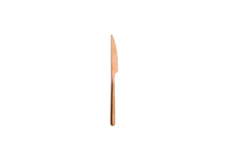 COMAS CANADA VINTAGE COPPER DESSERT KNIFE 18%