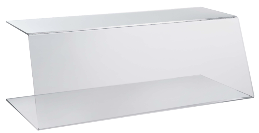 PROTECTION DE COMPTOIR PLEXI 50CM FORME L 30/30 ÉP5MM 