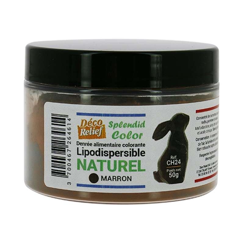 LIPODISPERSIBLE NATURAL BROWN DYE 50GR