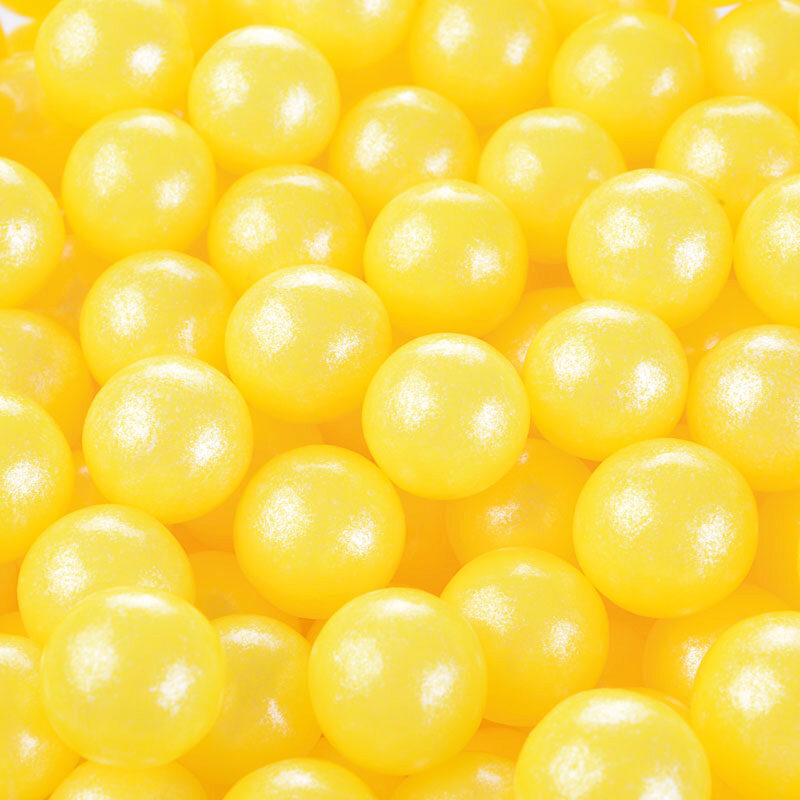 1057429 PERLE JAUNE EN SUCRE Ø 1CM  800G ***S/CDE***