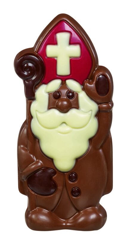 KLEURRIJKE SINT-NIKLAAS HOL 15CM 4 X 95GR