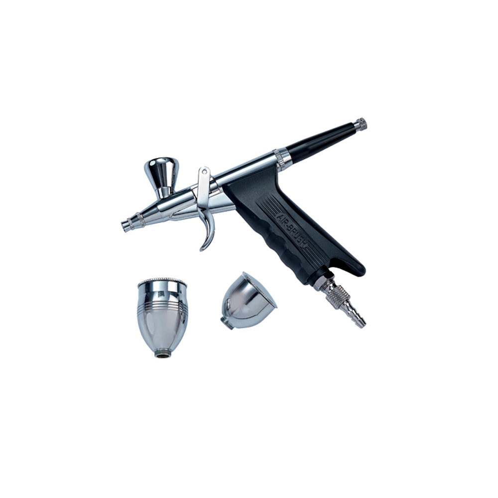 0,3 MM AIRBRUSH PISTOOL CAPACITEIT 2,5 & 13CC