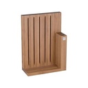 LACOR RANGE COUTEAUX BOIS 40.5X11CM