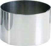 MF CIRKEL IN INOX Ø  6CM HT 6CM