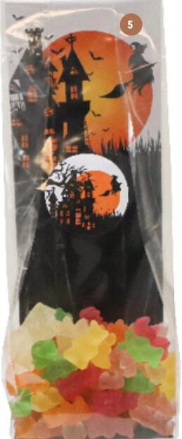 HALLOWEEN SCÈNE KARTON 77X50X215MM PAK VAN 50 STUKS