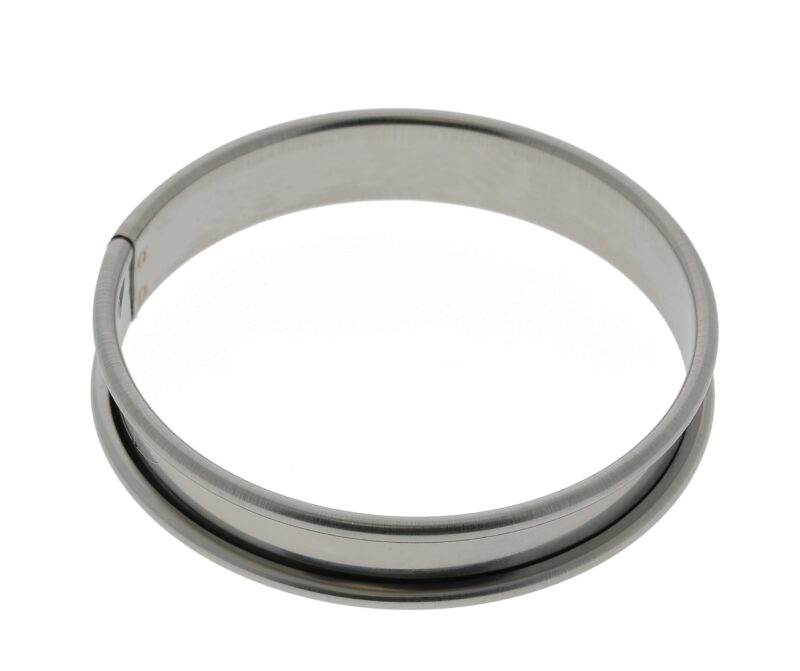 MF STAINLESS STEEL CIRCLE ROLLED EDGE Ø 6CM HT 1.6CM