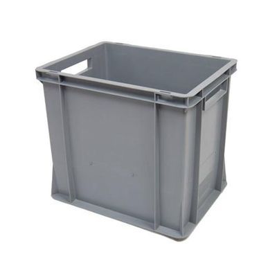 BAC EURONORM PO/PLEIN 40X30XH36CM GRIS-35L BUDGET LINE-RENFORCE