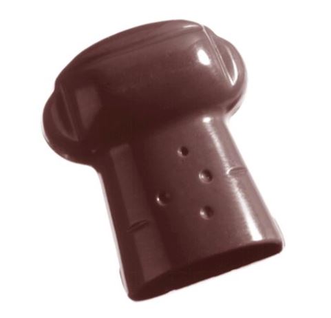 CHOCOLATE MOLD CHAMPAGNE CORK CW110313.5X27.5CM 3X8**9GR