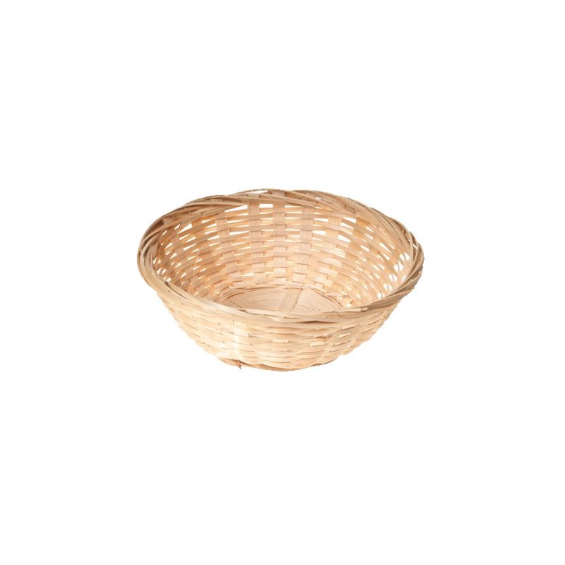 ROUND BAMBOO BASKET D/15CMXH/6CM