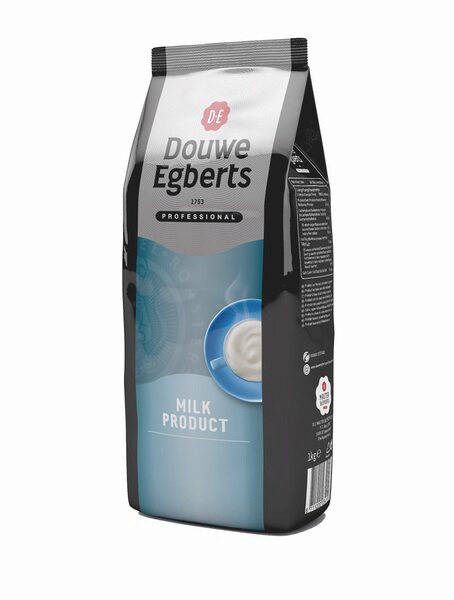 DOUWE EGBERTS EXCELLENT WHOLE MILK POWDER 1 KG FOR SPECIAL MACHINE 40% WHOLE MILK 11% FAT CONTENT