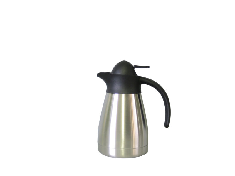 THERMOS UNBREAKABLE STAINLESS STEEL PITCHER 0.5L WITH POURING CAP WITH RATCHET - SILVER LINE PRO