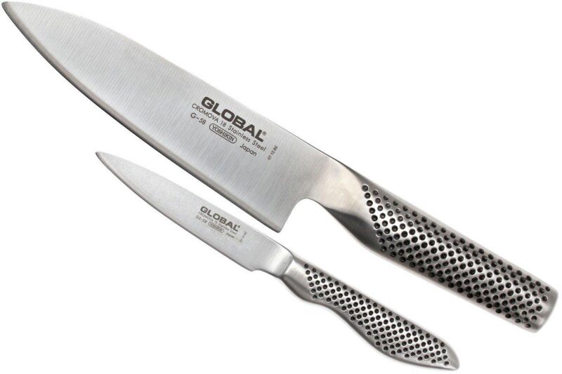 GLOBAL G-5838 SET 2 KNIVES G58+GS38