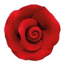 *FF*1066132 RODE ROOS 2,5 CM 64 STUKS ***S/CDE***