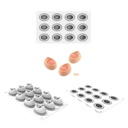 SILIKOMART MOULE SILICONE NEBULA 30 N.12 5,1X3,7XH3,2CM VOL 30ML