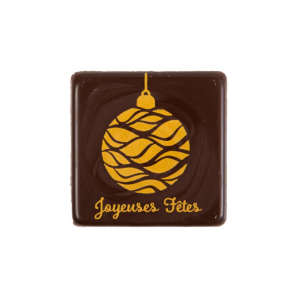 2014842 JOYEUSES FÊTES KERSTBAL PLAAT 3,8 X 3,8 CM 120 STUKS ***S/CD***