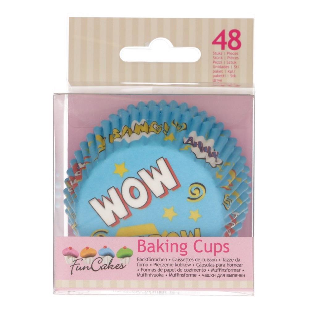 FUNCAKES CAISSETTE CUPCAKE SUPER HEROS 48 PCES