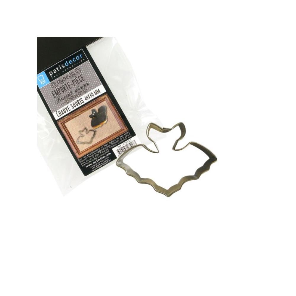 EMPORTE-PCES INOX CHAUVE SOURIS 47X94MM