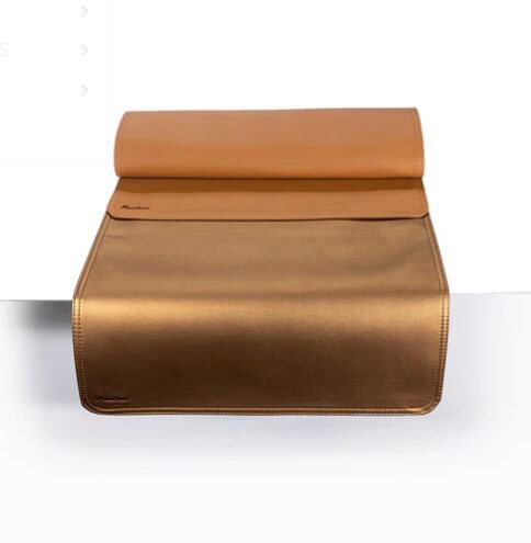  PAVELINNI REVERSIBLE TABLE RUNNER 45X120CM METALIK COPPER/CARAMAL 1012/2010