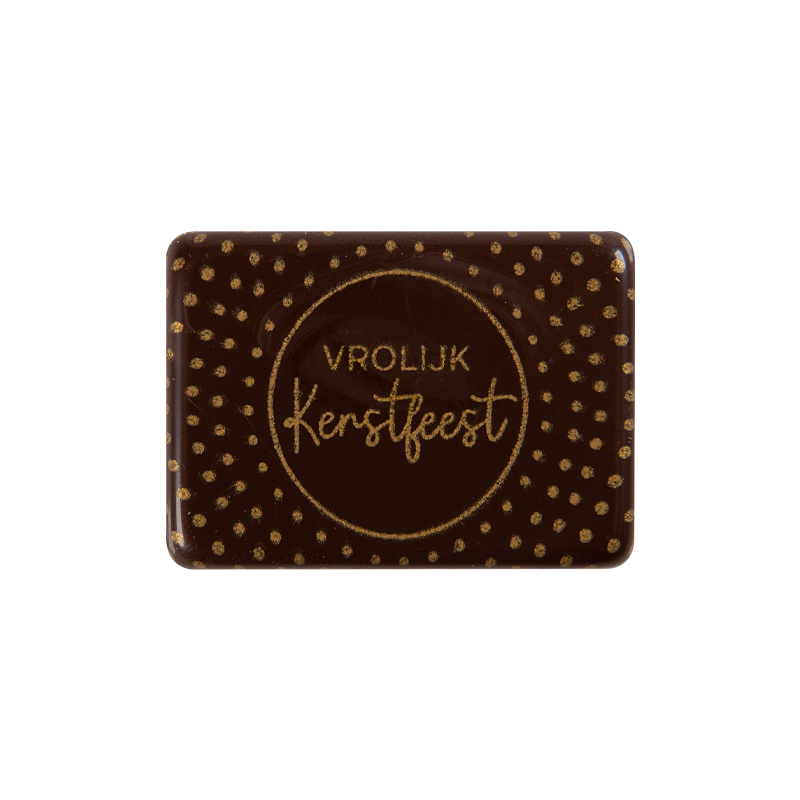 2015662 PLAQUETTE VROLIJK KERSTFEEST  4X2,8CM 120PCES ***S/CDE***