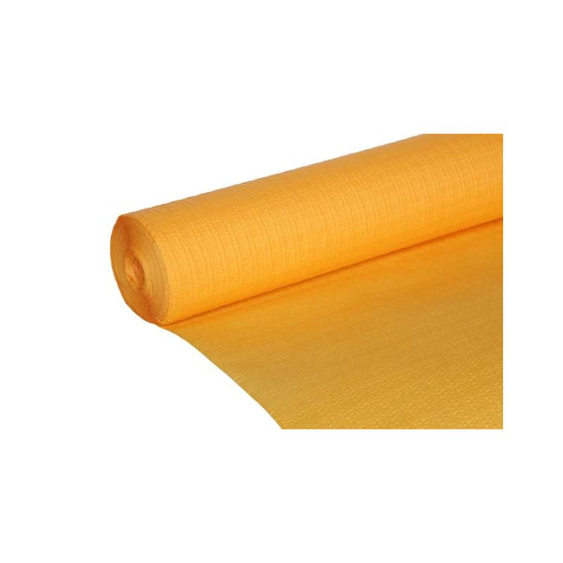 C&T PROF WAFFLE TABLECLOTH MANDARIN ORANGE 1.18X20M