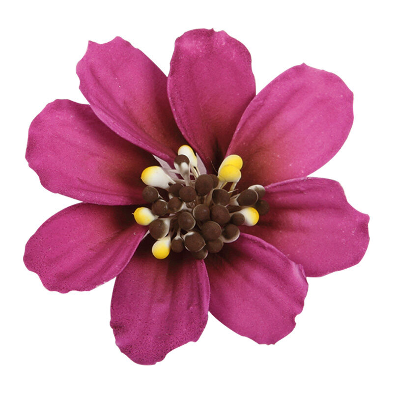 1066095 FLEUR DE LYS VIOLET PASTILLAGE 5CM 36 PCES ***S/CDE***