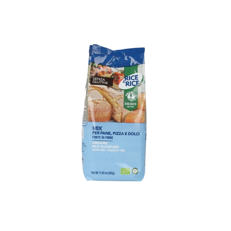 RICE & RICE MIX PAIN SANS GLUTEN BIO 500GR
