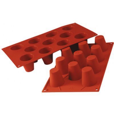 SILIKOMART SF020 VORM 11 MEDIUM BABAS Ø45 H 48MM 50ML ANTI-AANBAK GN1/3 -50° TOT 250°