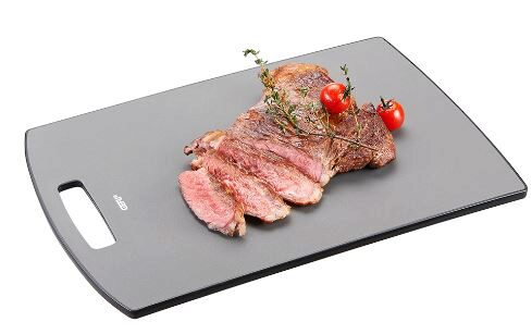 GEFU LEVERO GREY CUTTING BOARD 38X26X1CM