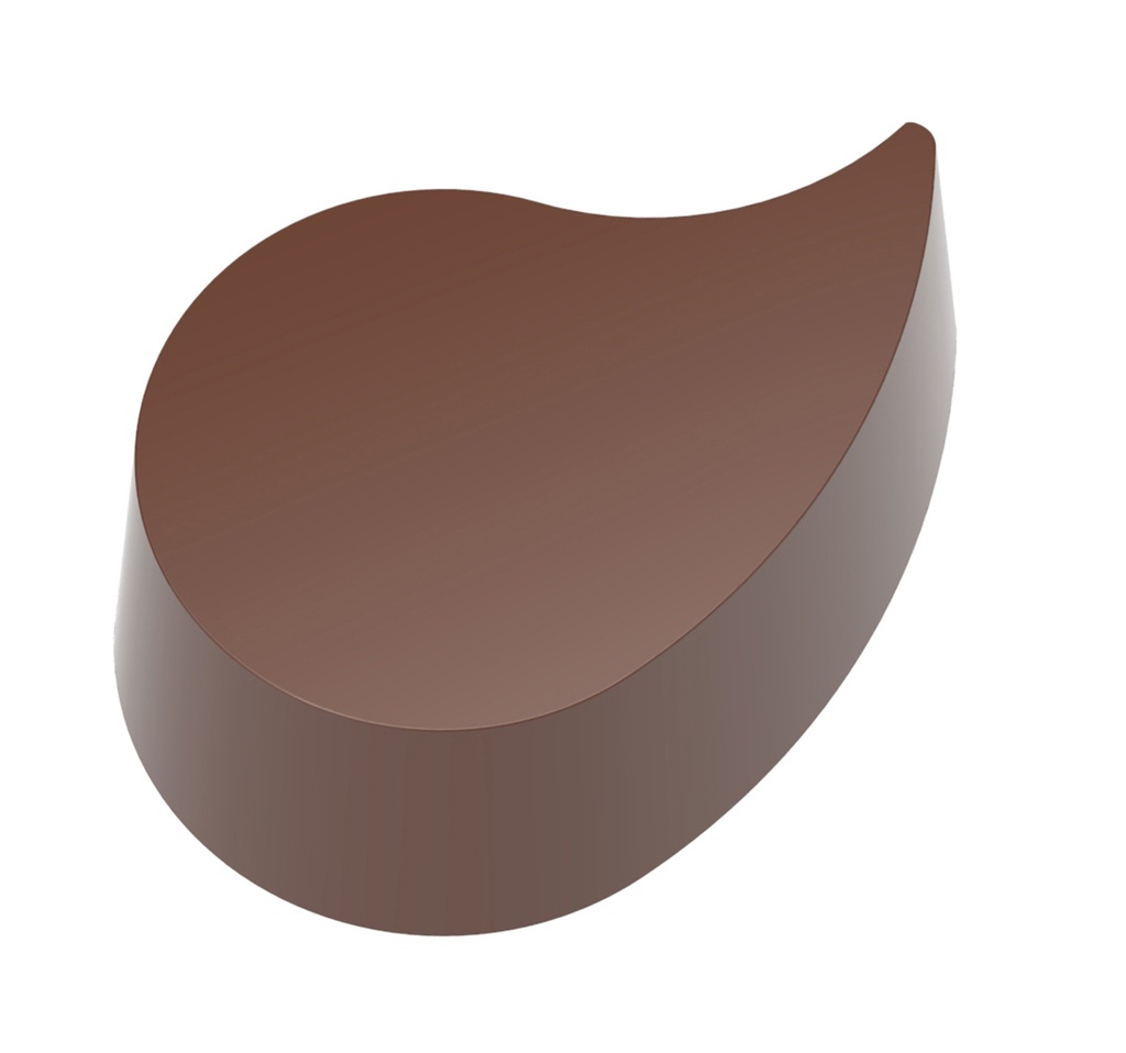 CHOCOLADEVORM MAGNEET DRUPPEL CW1000L08135X275MM -- 3X6 -- 12GR