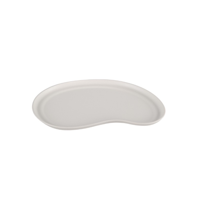 KAROLA LARGE IVORY PLATE 33.5X23XH2CM