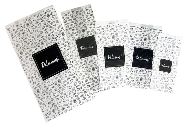 SAC A PETIT PAIN CARRE PARAFFINE 1/2 ROND STANDARD 34X17CM±108P/KG FOST+2025 INCLUS (1,503€)  10KG