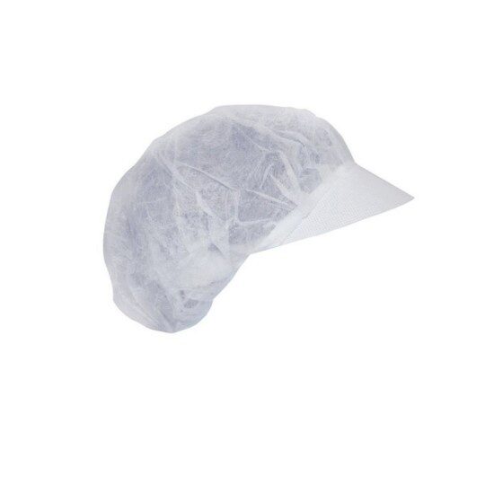 CHARLOTTE/CASQUETTE A VISIERE JETABLE 100 PCES