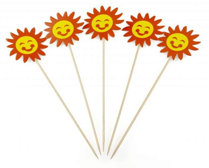 SIER SUN PIQUE 19CM PACK OF 100 PCES