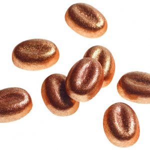 065310 PCB GRAINS DE CAFÉ CN SCINTILLANTS BRONZE 1,5X1,3 CM 200 G ***S/CDE***
