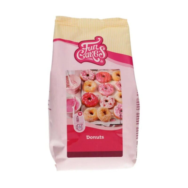FUNCAKES BEREIDING VOOR DONUTS 500GR