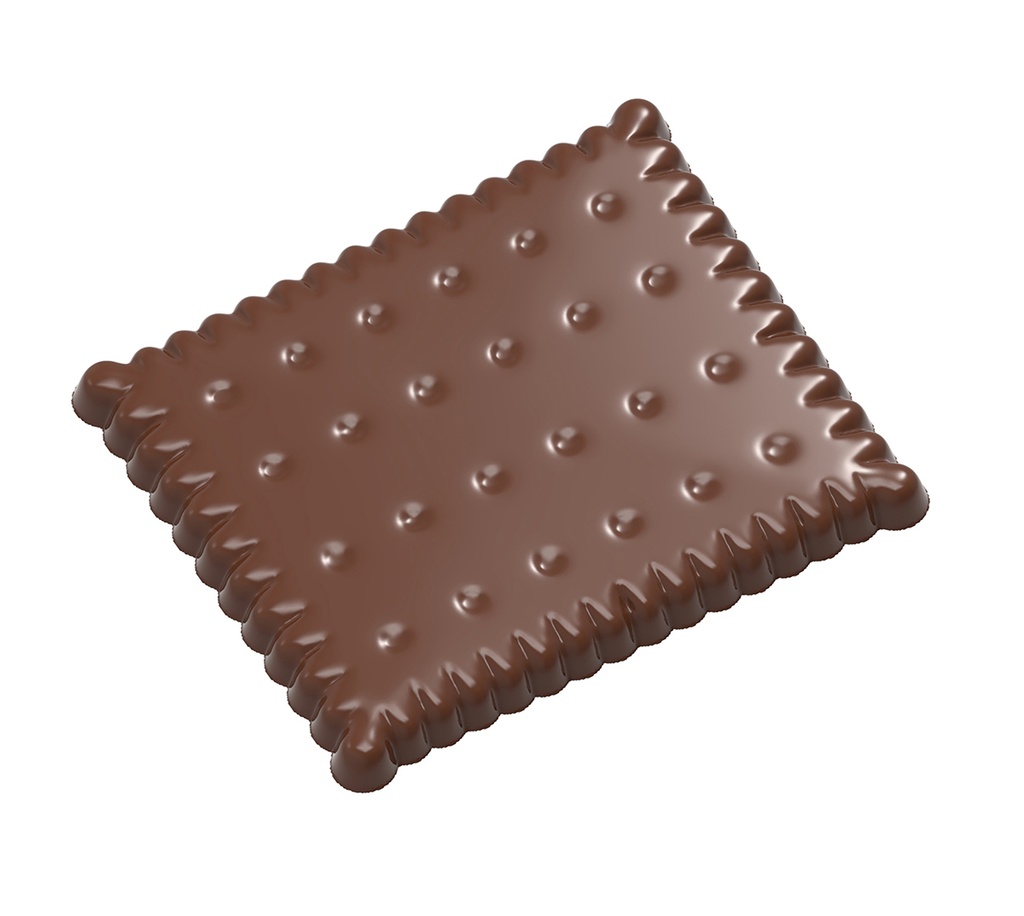 PETIT BEURRE CHOCOLATE MOLD CW1995 2X4 -- 14GR