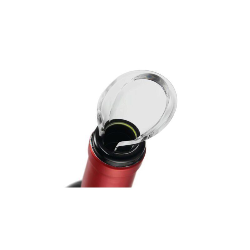 VACU-VIN 2 BOUCHONS/BECS VERSEUR ANTI-GOUTTES CRISTAL