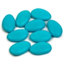 VANPARYS DRAGEE CHOCOLATE GLOSSY TURQUOISE 1KG
