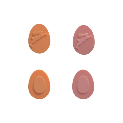 088147 PCB GEKLEURDE CHOCOLADE-EIEREN MET RELIËF PASEN 2,7X2CM 120 STUKS ***OP BESTELLING***