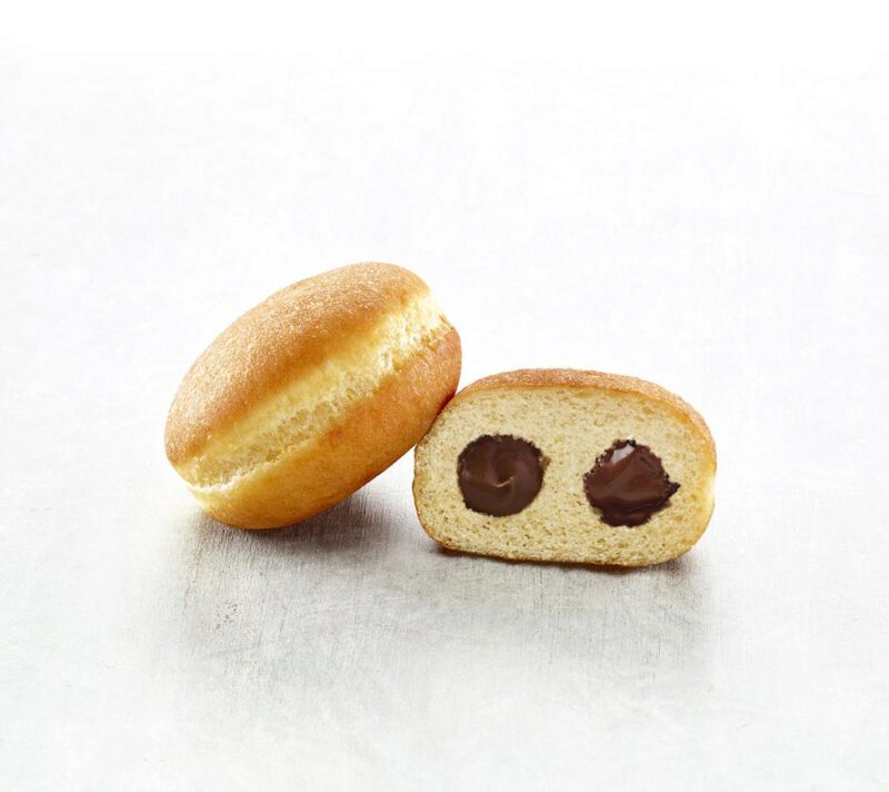 PASQUIER 1206 CHOCOLADE HAZELNOOT GEVULDE DONUT 60X75GR