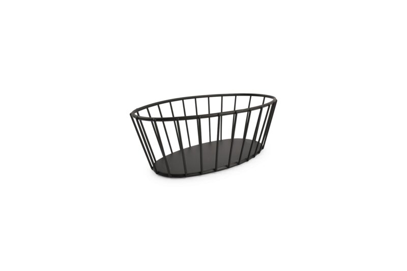 BONBISTRO CORBEILLE PAIN METAL NOIR 21X11XH7CM - 753076