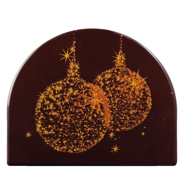 065198 PCB EMBOUTS CN BOULES DE NOËL 8,2X6,8 CM 75PCES ***S/CDE***